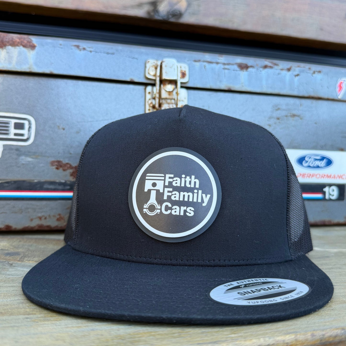 Black on Black Flat Bill