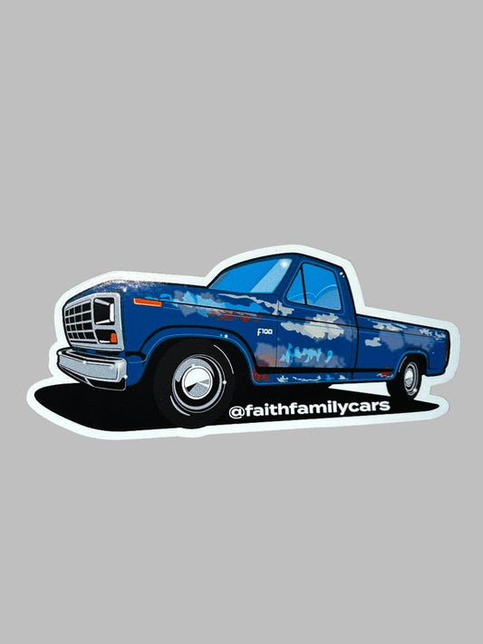 Project Bullnose F100 Sticker