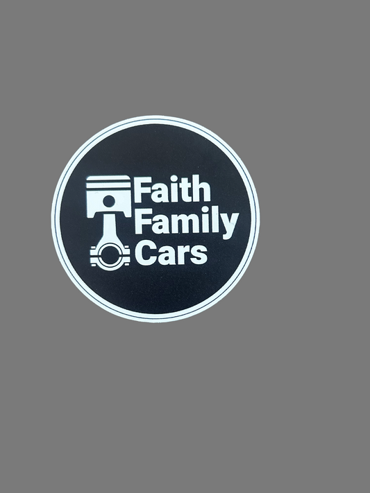 FFC Black Logo Sticker