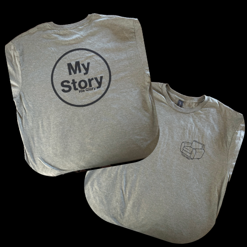 My Story His Glory Podcast T-Shirt